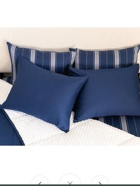 Beddy’s All-in-One Zipper Bedding Set - Twin in Evan (navy minky)